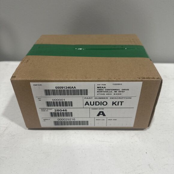 Mopar Other - 07-19 CHRYSLER Town Country VES UCONNECT 2 Headphones OEM KIT REMOTE 05091246AA